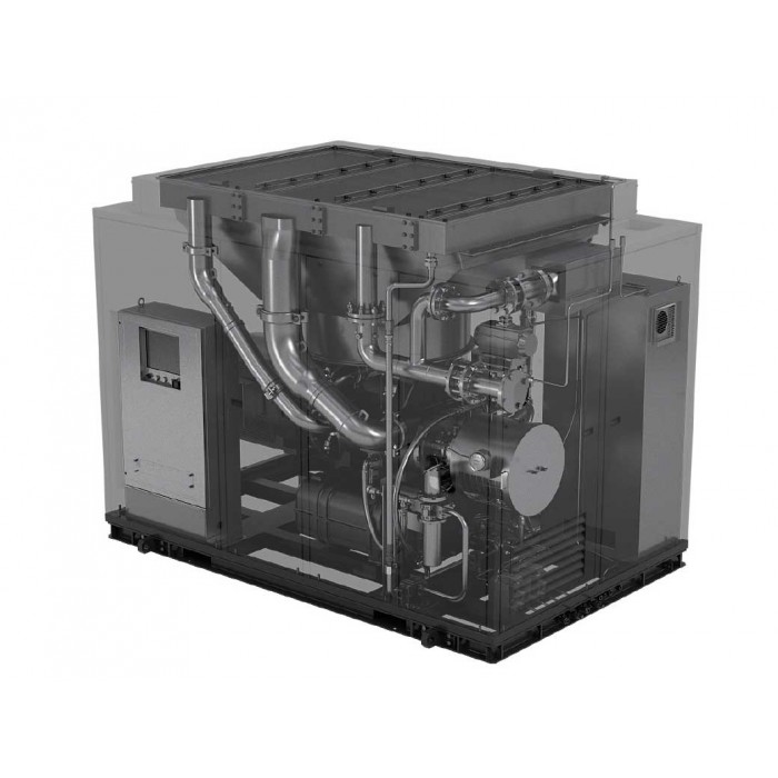 Турбокомпресор Hanwha SA2100 з повістряним охолодженням