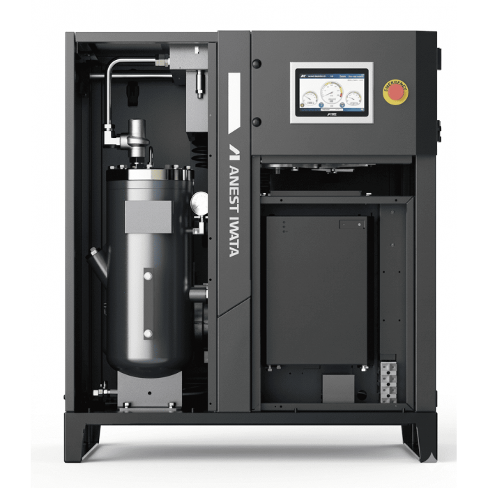 Anest Iwata LR-75APM Screw Air Compressor