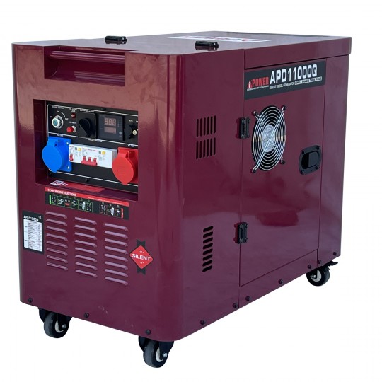 Дизельний генератор A-iPower APD 11000Q (1-3-фазний)