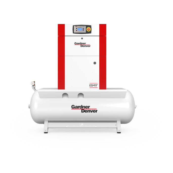 Screw air compressor Gardner Denver ESM11 TK RSCGD1112V4